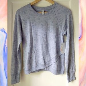 NWT Athleta Girl lavender top, L/12
